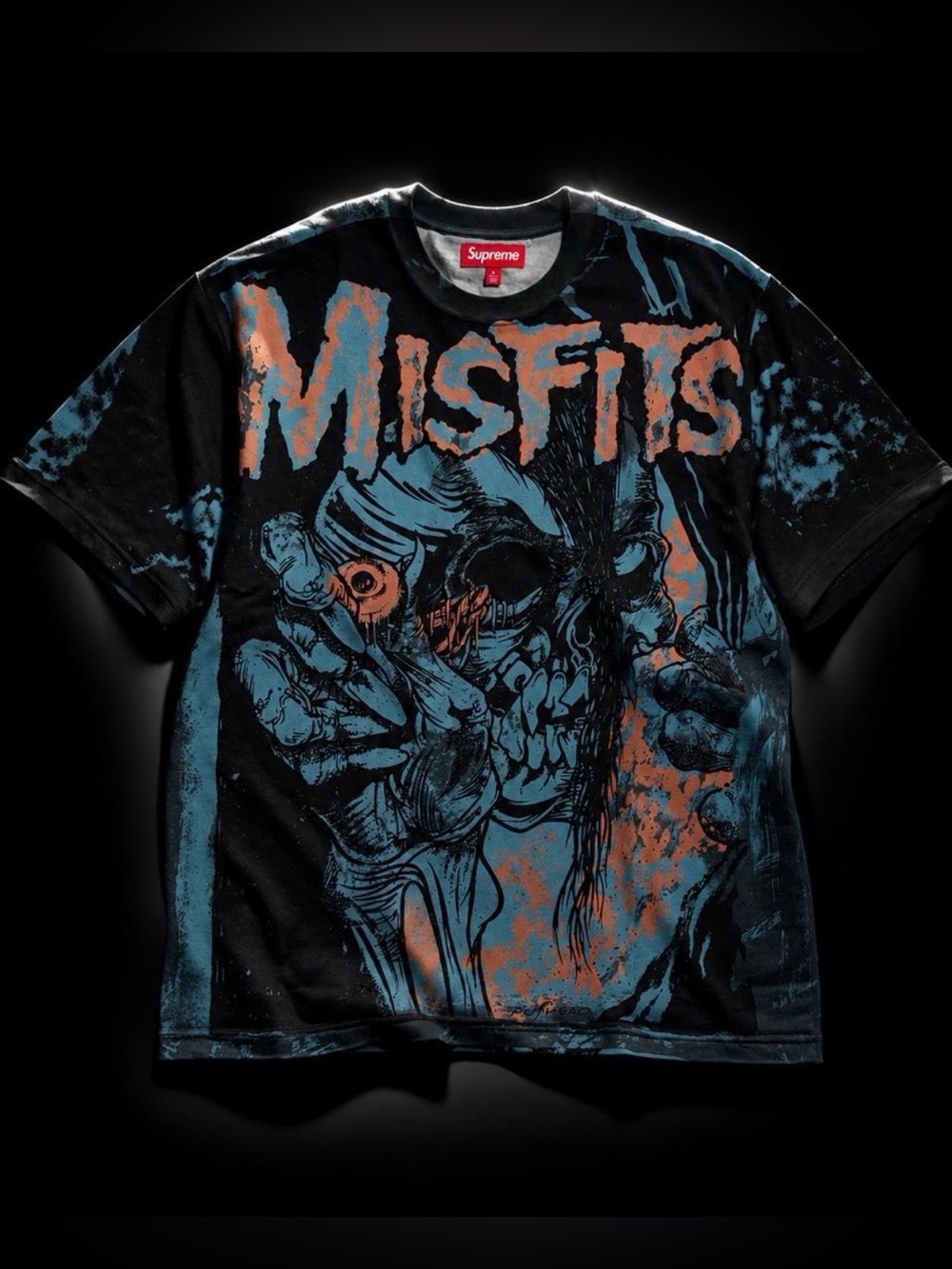 Supreme × Misfits Graphic Tee - Size XL - NWT